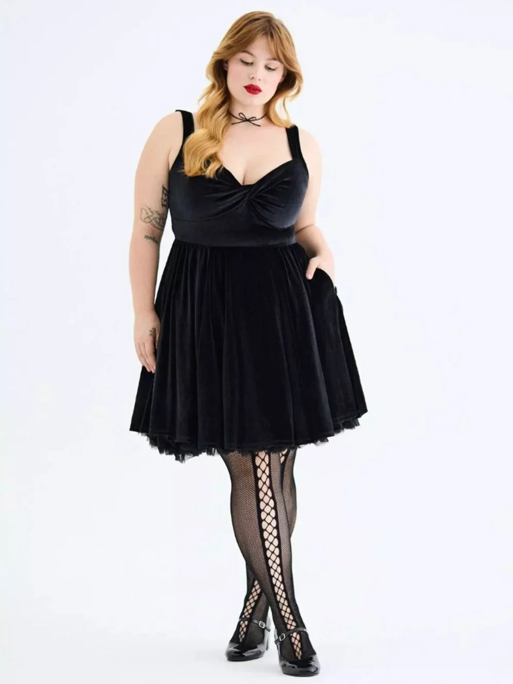 Faux Garter Stocking Size 5/6